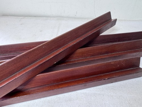 Wooden mahjong tile racks - tile,