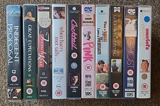VHS Bundle x 10 Cert 15 Job Lot