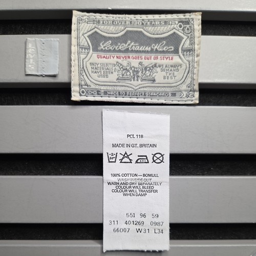 Vintage levi 551 - 551, tab