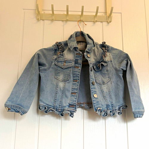 Next girls blue - cropped, denim