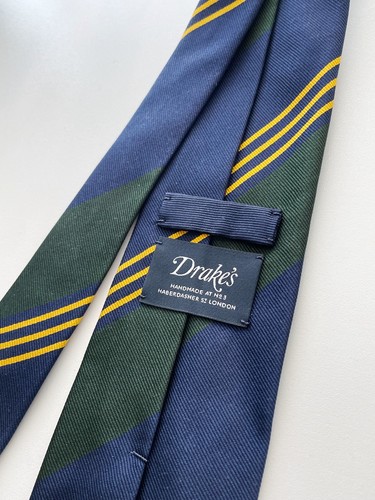 New drakes striped - striped, handmade