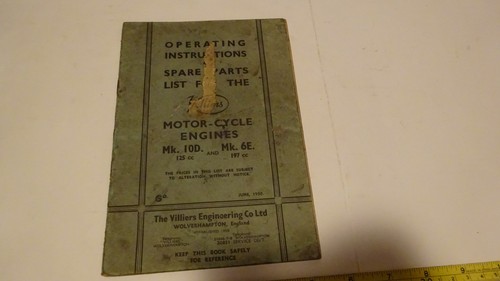 Villiers operating - villiers,