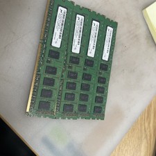4 x 2GB Micron MT18JSF25672AZ-1G4G1ZE Unbuffered ECC DDR3 PC3-10600E RAM