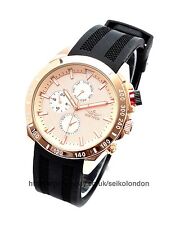 Softech Gents Rose Gold Dial