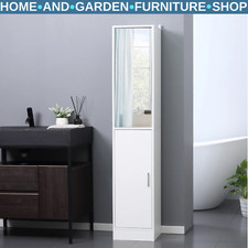 White tall mirrored - white,