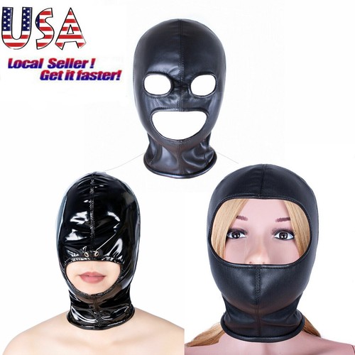 Leather hood head - leather,