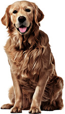 Golden Retriever Self Adhesive