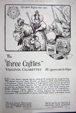 Original Old Vintage Print