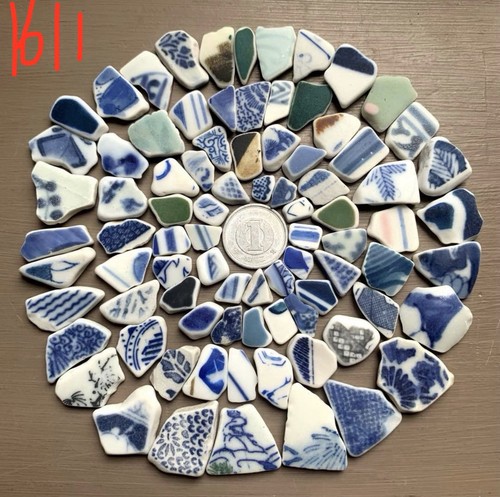 Sea glass pottery from - glass,