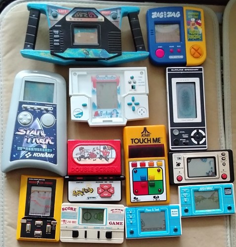 Vintage handheld lcd games - handheld,