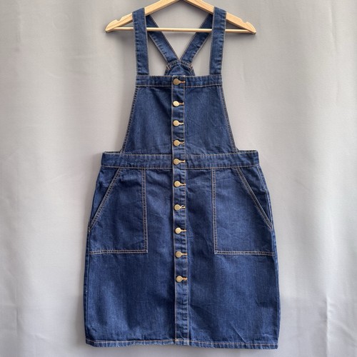 Denim pinafore dress 14 - tu,