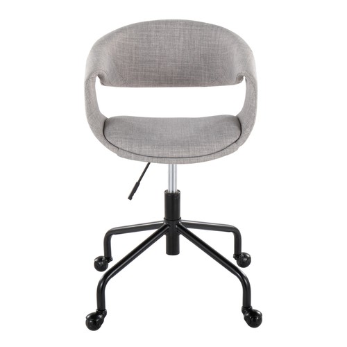 Task chair black - metal, grey
