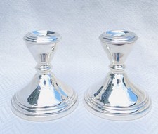 PAIR OF STERLING SILVER