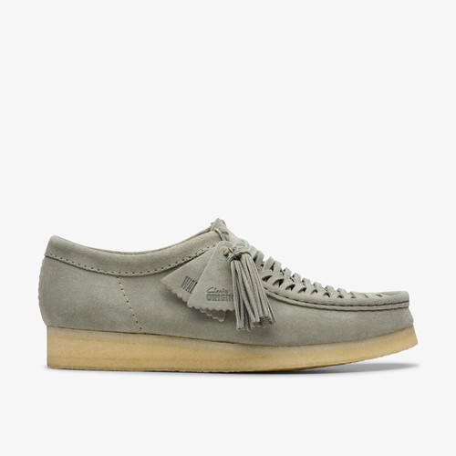 Clarks mens wallabee weave - wallabee,