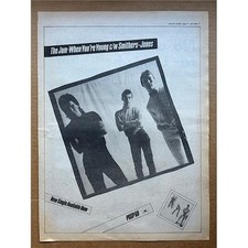 JAM WHEN YOU'RE YOUNG POSTER SIZED original music press advert from 1979 - print