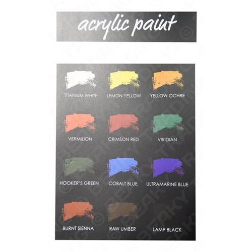 Acrylic paints genuine colore - genuine,