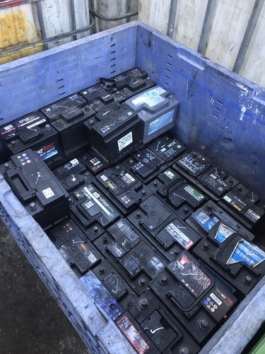 Car van battery batteries - car,
