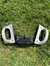 mbk ovetto 50cc passenger handle bars and seat lock, gray/black, used 