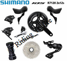 New Shimano 105 R7100/R7120 2x12 24-Speed Full Road Groupset Hydraulic Brake Set