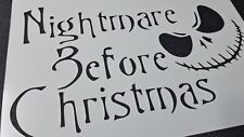 NIGHTMARE BEFORE CHRISTMAS