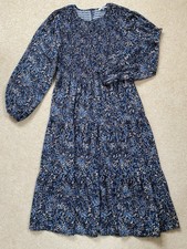 Midi Length Long Sleeve Dress