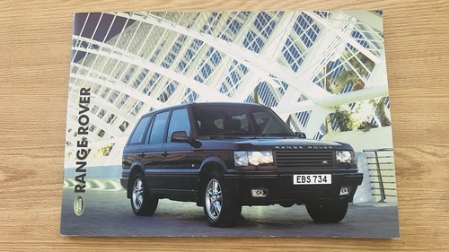 Range rover p38 car - rover, sales