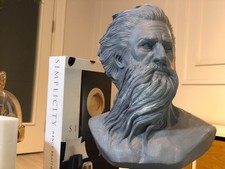 Bust Statue Of Poseidon, Greek