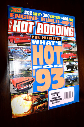Popular hot rodding - hot, magazine