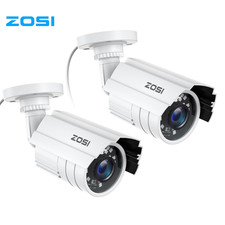 ZOSI 2PCS 1080P CCTV Security Camera 4in1 3000TVL HD 80FT Night Vision Outdoor