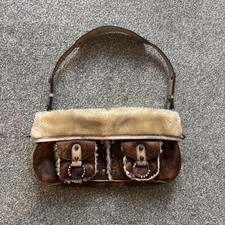 GUESS Vintage Faux Fur Handbag