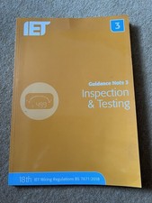 IET Guidance Note 3 Inspection