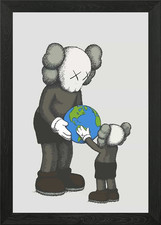 Kaws World Framed Wall Art