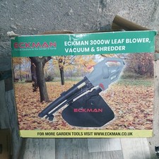 Eckman Leaf Blower Electric 3000W Garden Vacuum & Shredder 