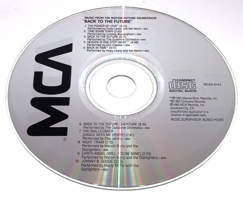 Back the future soundtrack - back,