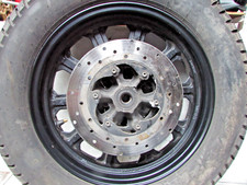 keeway k light125 2022 rear wheel dis and tyre 130/90-15 complete