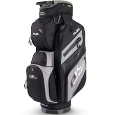 POWAKADDY 2025 FLEX SERIES 14 WAY DIVIDER GOLF CART BAG - BLACK / GUNMETAL