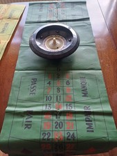 Roulette Wheel Set, Vintage