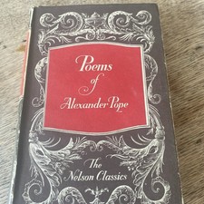 Poems Of Alexander Pope Nelson