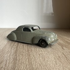 ORIGINAL VINTAGE DINKY TOYS 39C LINCOLN ZEPHYR GREY DIECAST MODEL CAR