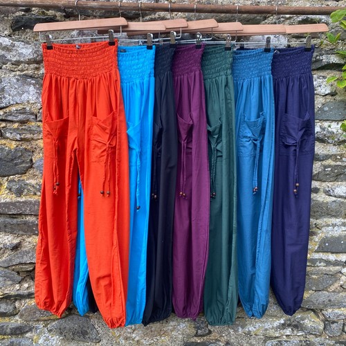 Plain cotton harem style - cotton,