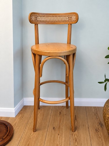 Vintage bentwood bar - vintage, stool