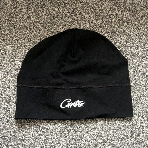 Croftz black knit beanie - knit, hat