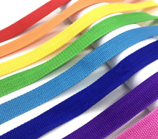 Polypropylene Webbing Strap Tape Width 25mm 38mm 50mm Black White Colours 1m-10m