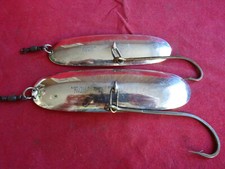A PAIR OF SCARCE C FARLOW WILSON PIKE/MARSEER/ BIG GAME SPOON LURES