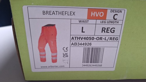 Arbortec breathflex chainsaw - breathflex,
