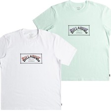 Billabong Mens Arch Short Sleeve T-Shirt Top Tee Shirt Cotton Graphic Crew Neck
