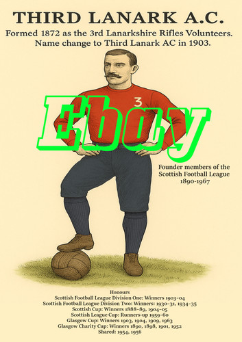 Third lanark themed - lanark, f.c.