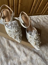 New Ivory Pearl Slingback