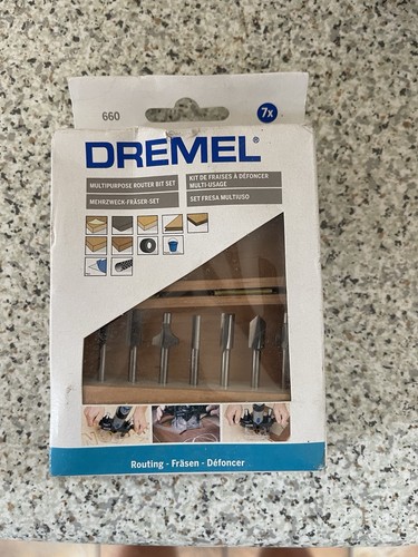 Dremel 660 router bit - dremel, set