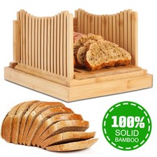 Bamboo Bread Slicer Guide Loaf
